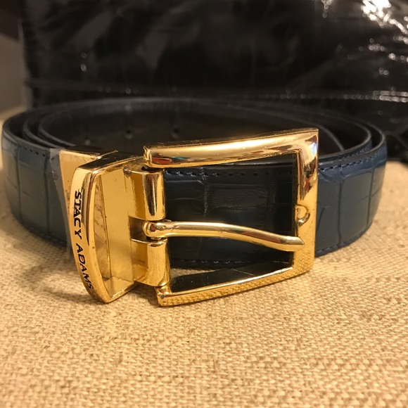 stacy adams belts